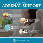 4 Ways to Relax with Adrenal Support Infographic- Amy Myers MD®