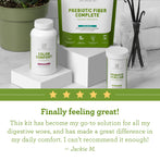 Colon Comfort Review - "Finally feeling great! This kit has become my go-to solution for all my digestive woes, and has made a great difference in my daily comfort. I can't recommend it enough!" -Jackie M. 