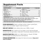 Organic Greens 7 Day Pack - Supplement Facts and ingredients - Amy Myers MD