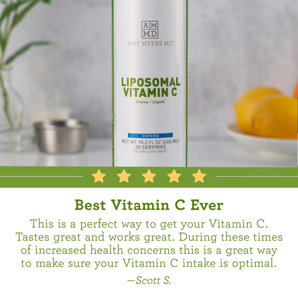 Liposomal Vitamin C - Review Image - Amy Myers MD®