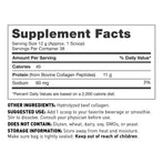 Collagen protein powder for women and men - supplement facts - Amy Myers MD®