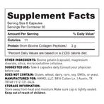 Collagen Capsules supplement facts