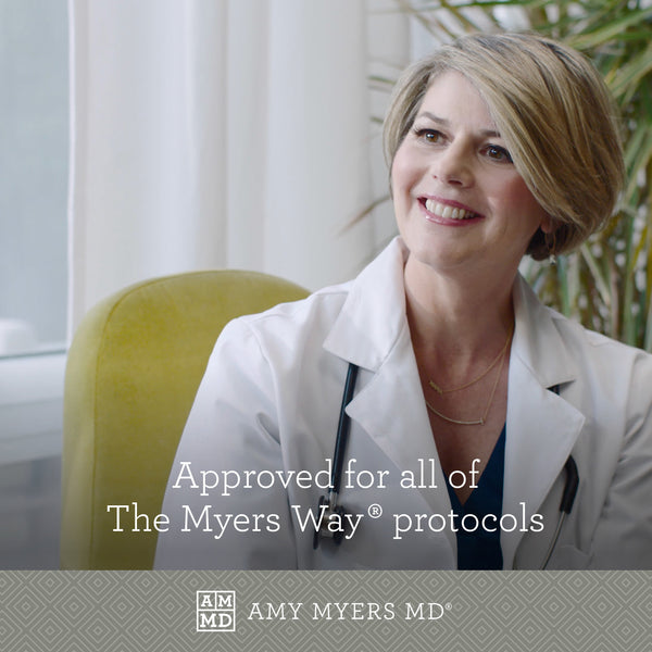 Dr. Myers smiling - The Myers Way® approved - Amy Myers MD®